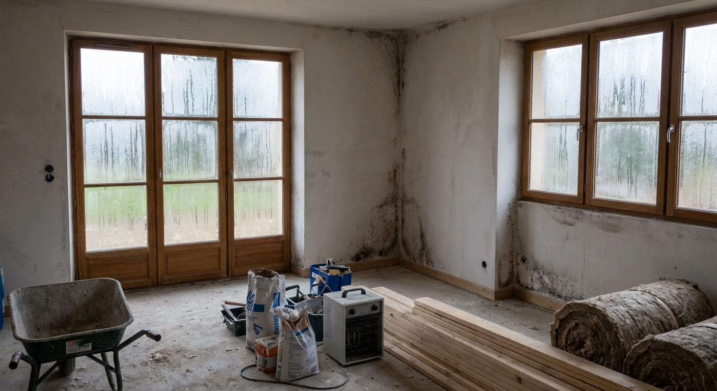 Bâtiment non conforme suite à un défaut d'étude thermique