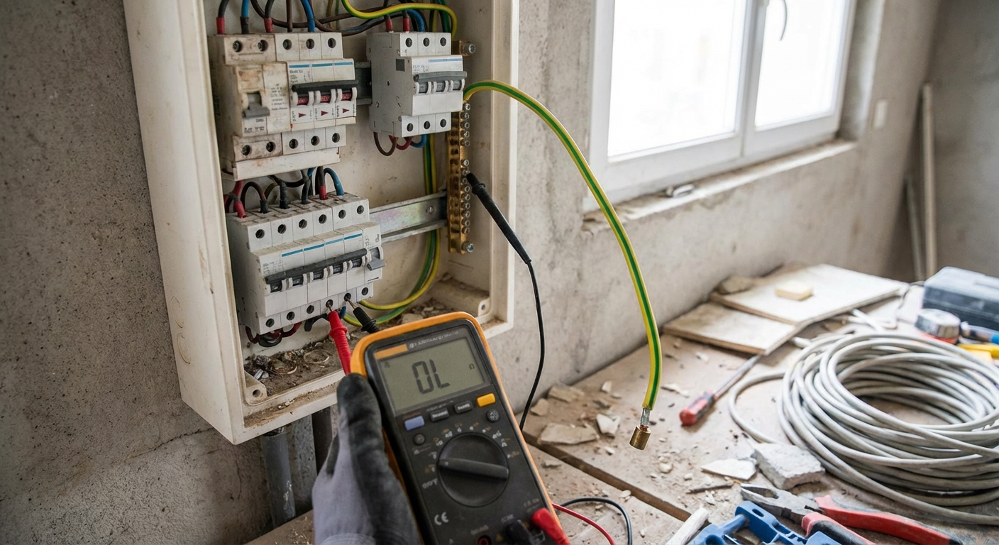 Défaut de mise à la terre sur installation IRVE