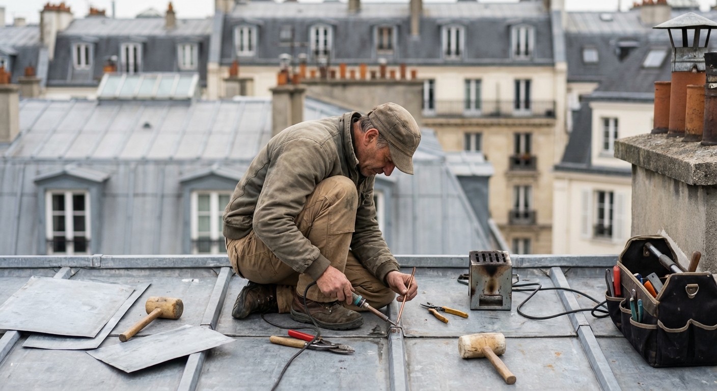 Assurance décennale Zingueur